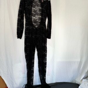 SECRET VICTORIA'S lace bodysuit  black
M/ 170/96A